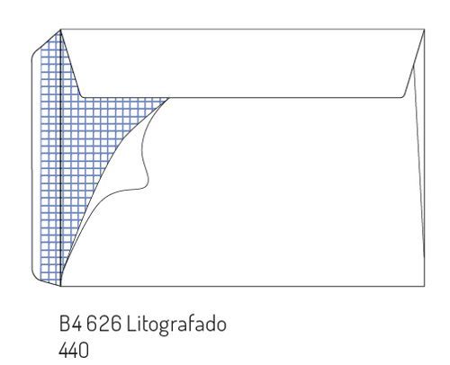 Envelope branco 250x353 - b4 - cx 250 , FIRMO , ENVL014 , 5601645106161